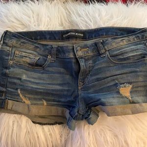 Express Jean shorts